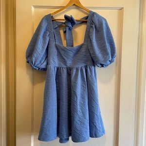 Free People Violet Mini Dress XS - Dec Sky